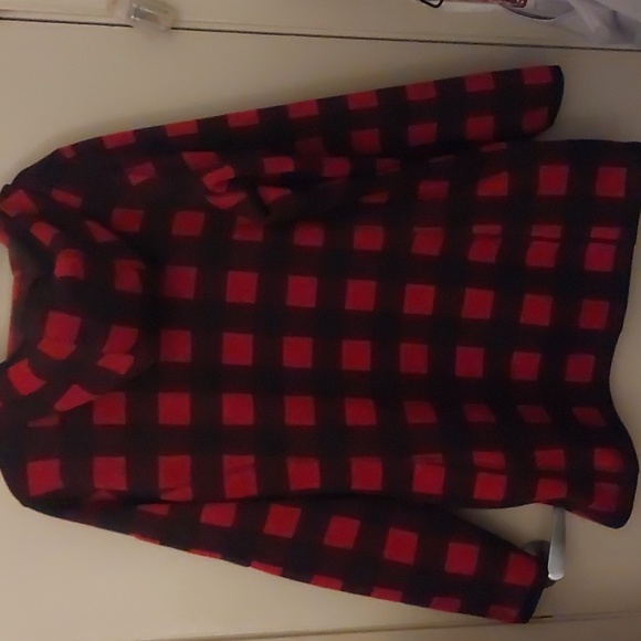 LL BEAN Long Buffalo Plaid Jacket Size XL - Picture 4 of 5